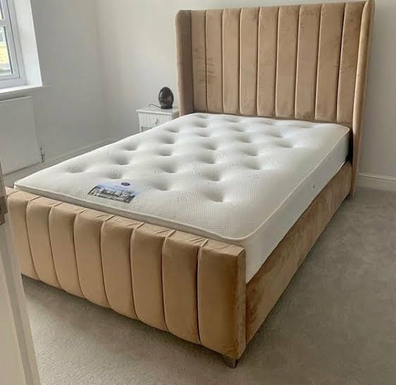 Majestic Panel Wingback Bed variation 11