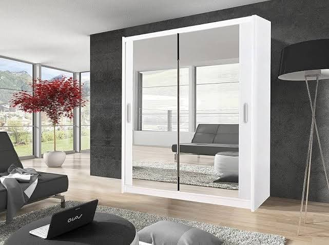 Milan Glass Door Wardrobe variation 1