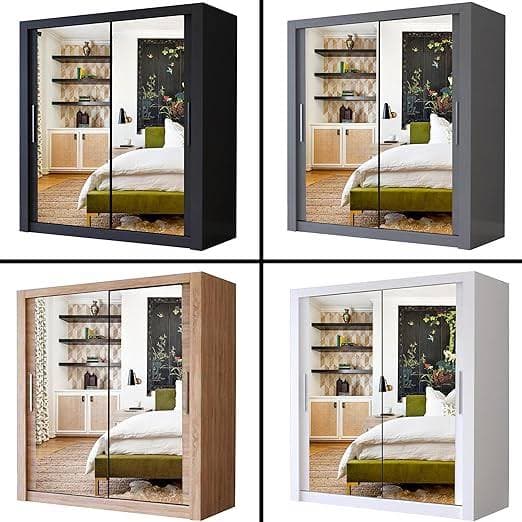 Milan Glass Door Wardrobe variation 5