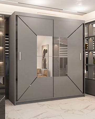 Nicole Glass Door Wardrobe variation 2