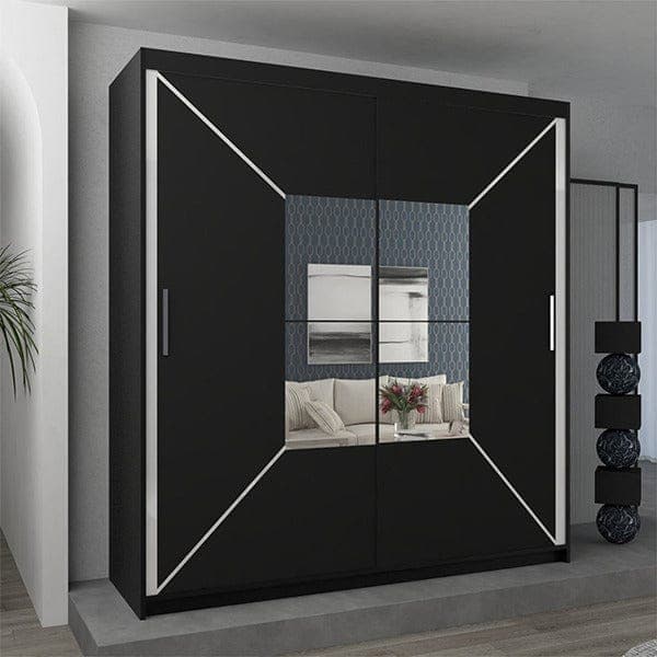 Nicole Glass Door Wardrobe variation 4