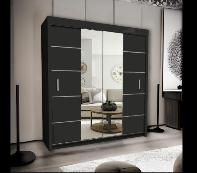 Oslo Glass Door Wardrobe