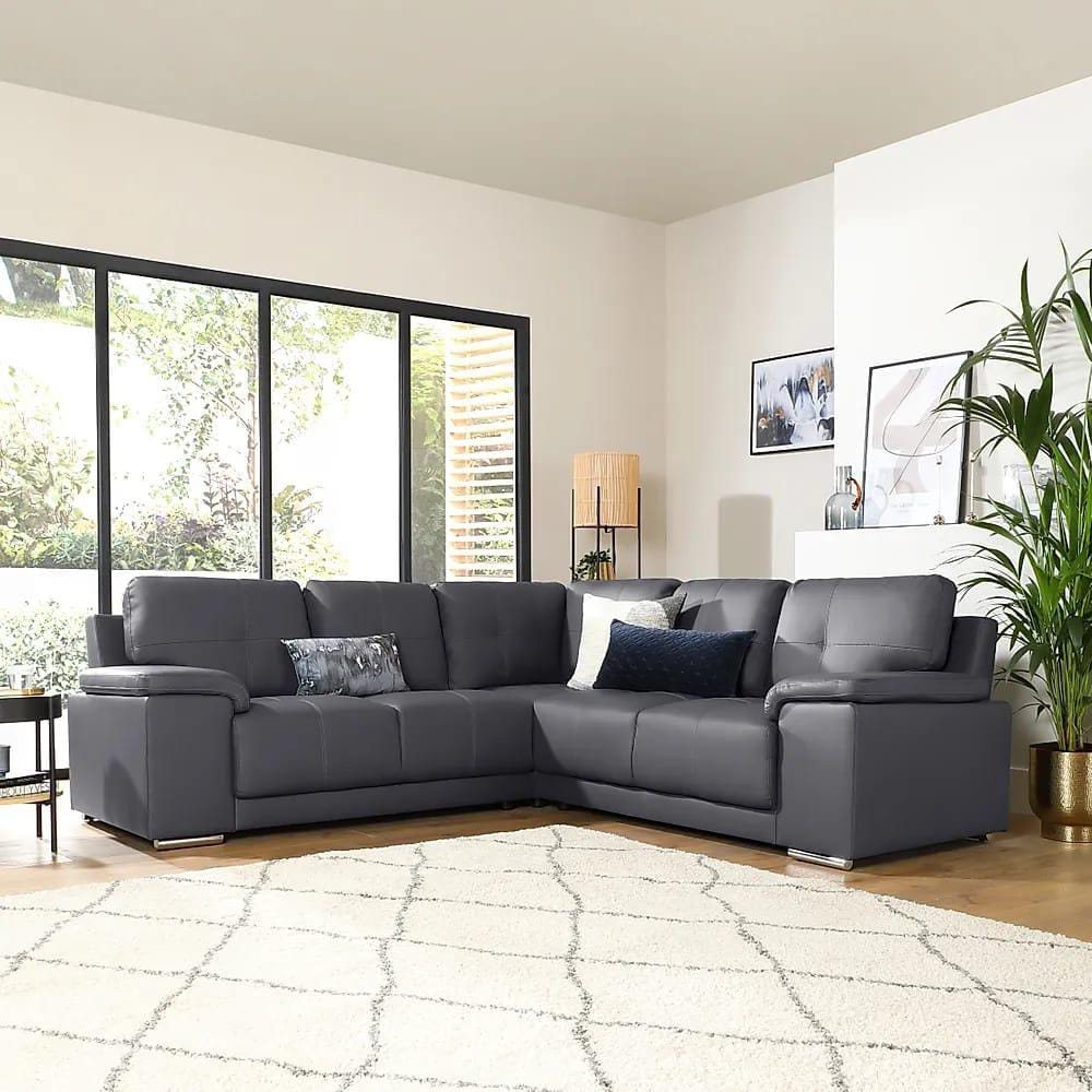 Kansas Leather Corner Sofa 1