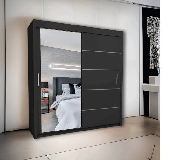 Lyon Glass Door Wardrobe 2