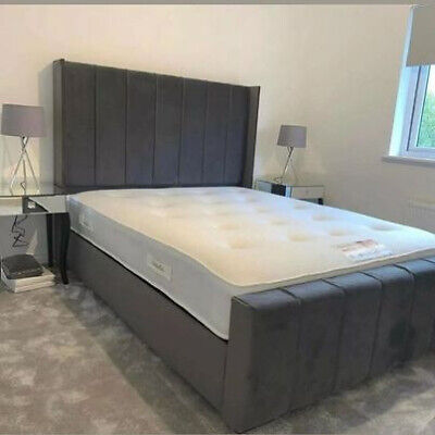 Majestic Panel Wingback Bed 10