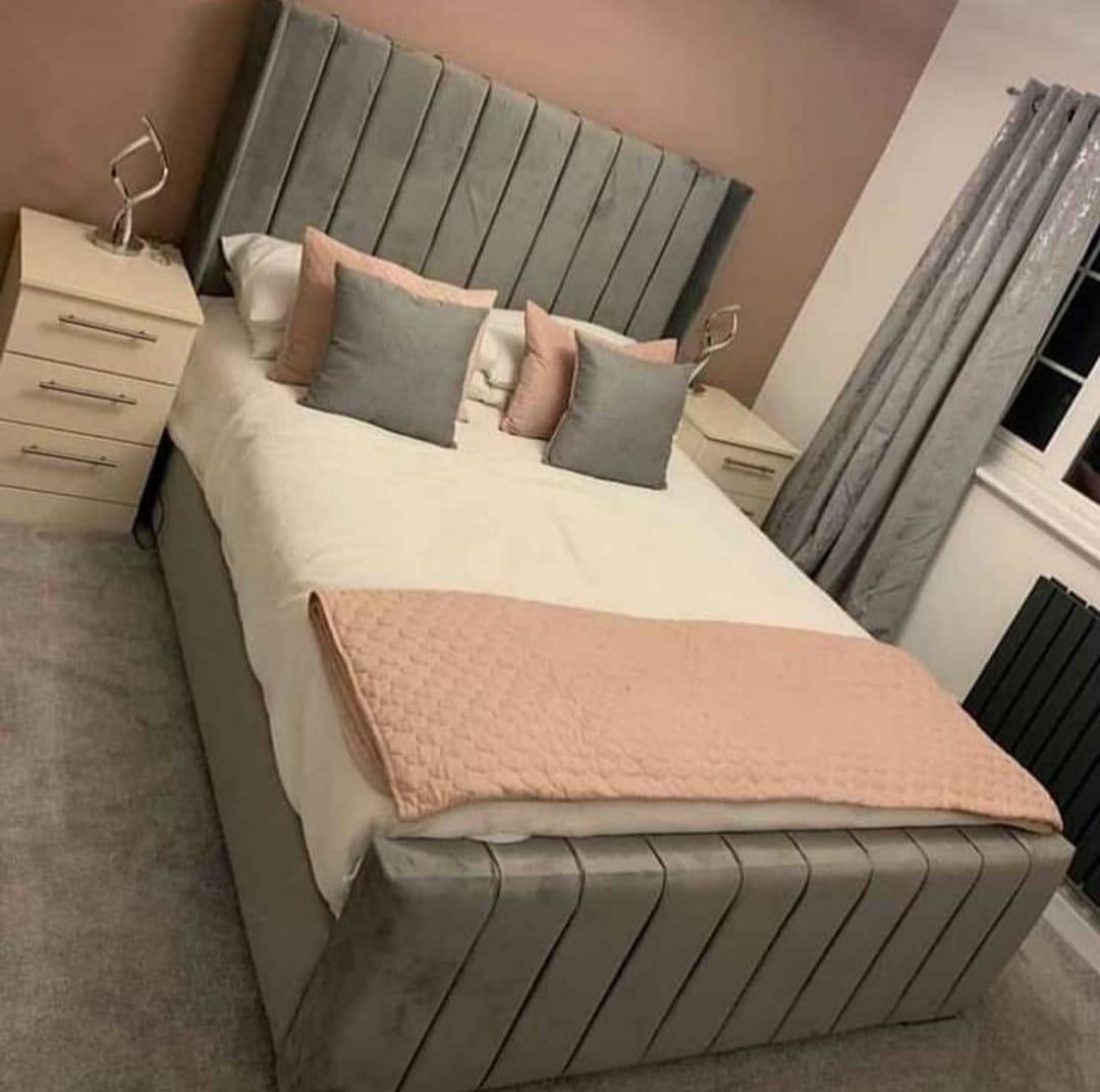 Majestic Panel Wingback Bed 3