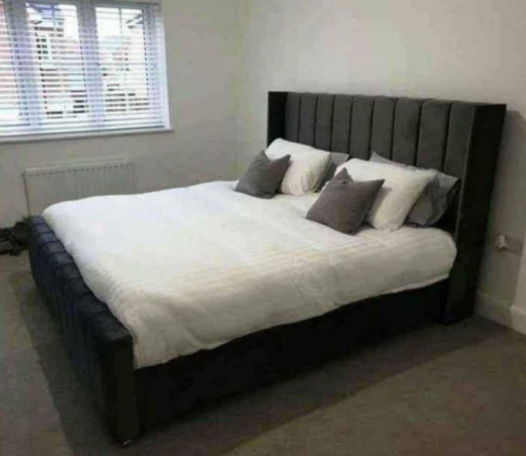 Majestic Panel Wingback Bed 4