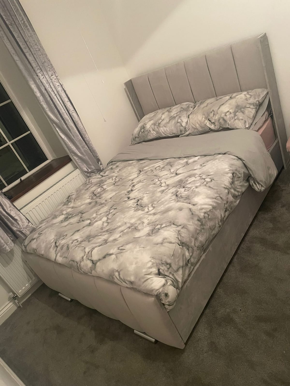 Majestic Panel Wingback Bed 6