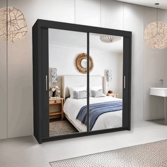 Milan Glass Door Wardrobe 2