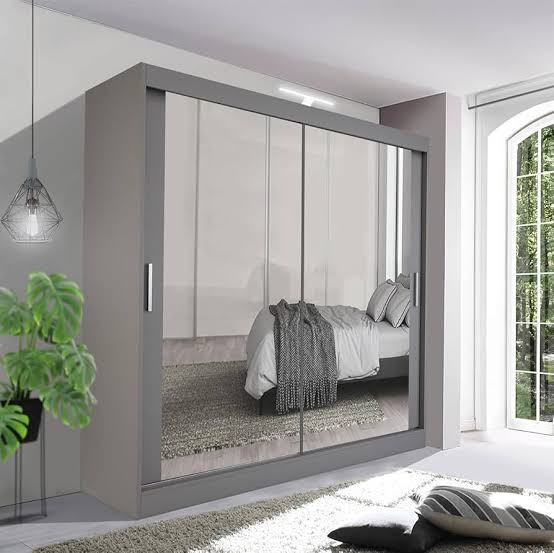 Milan Glass Door Wardrobe 4