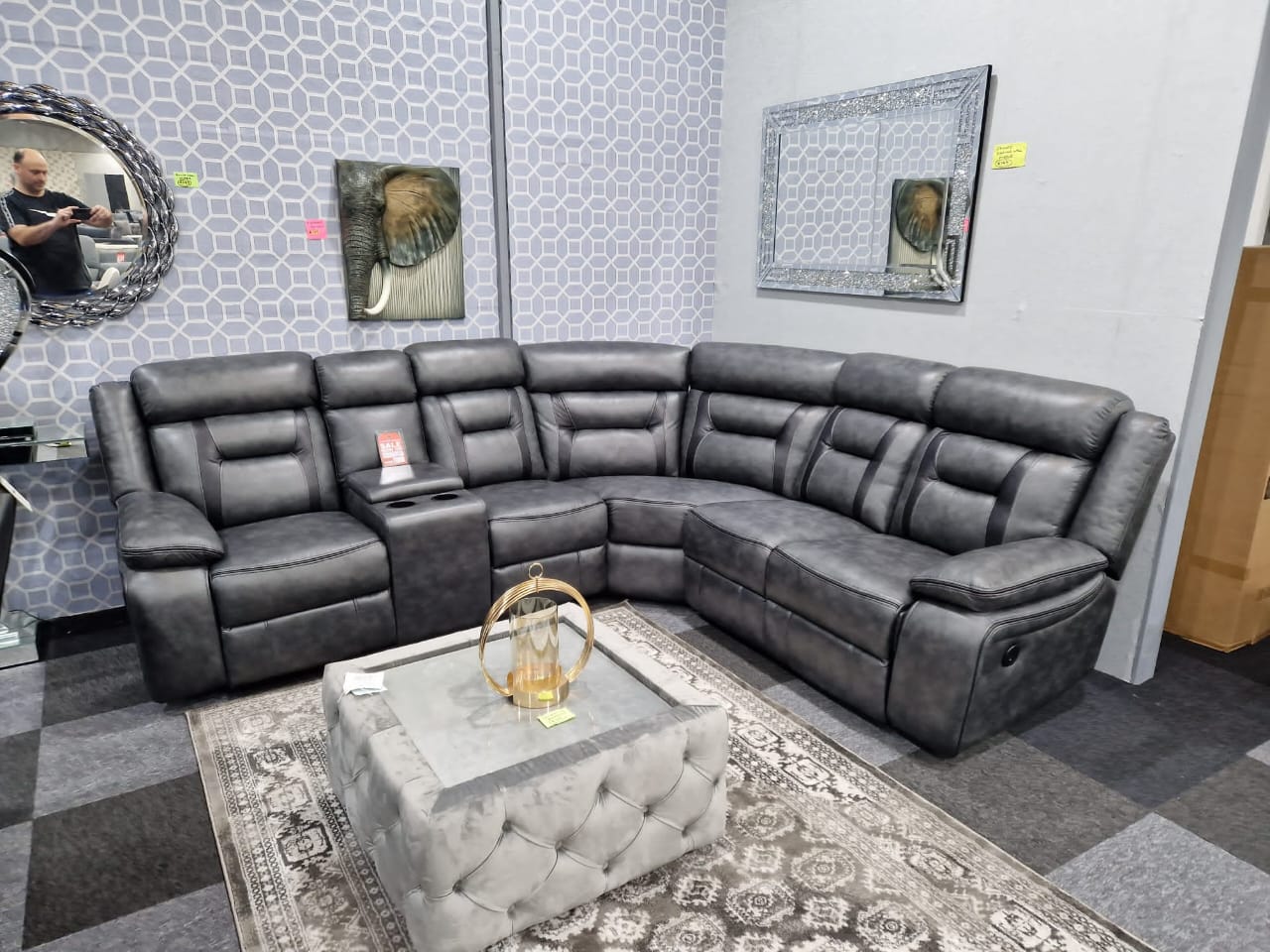 Nova Electric Corner Recliner 6