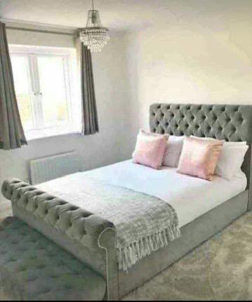 Stylz Sleigh Bed 10