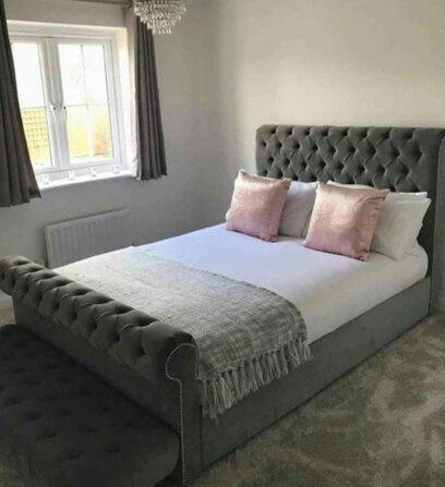 Stylz Sleigh Bed 7